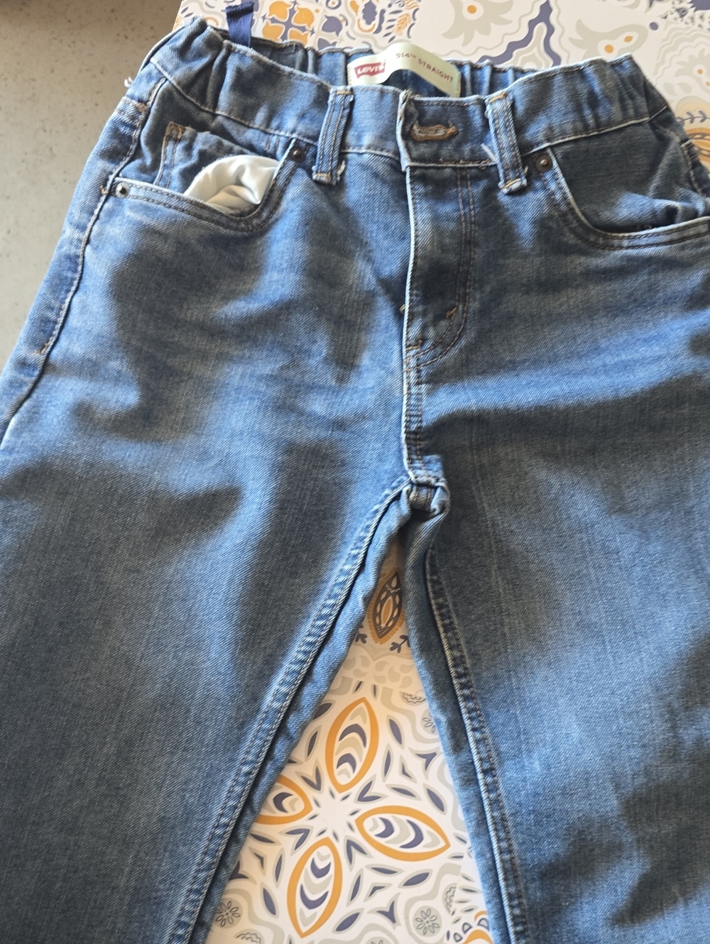Levi's Men’s Light Blue Slim Jeans